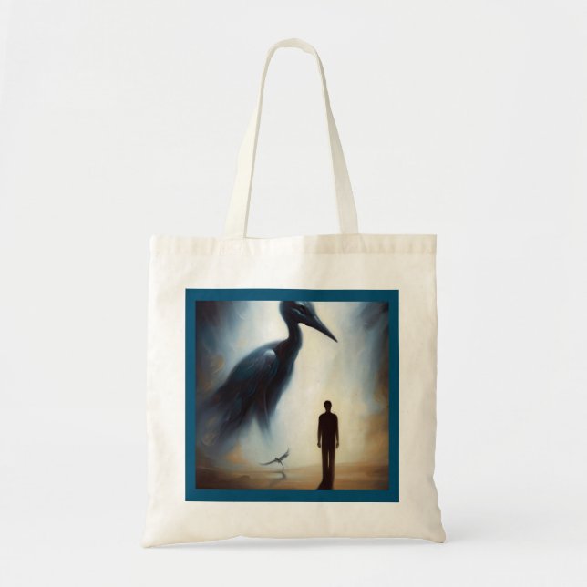 Spirit Animal Heron 2 Tygkasse (Framsidan)