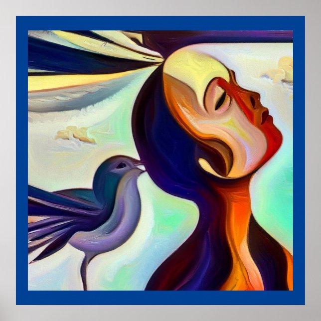 Spirit Animal Hummingbird 2 Poster (Framsidan)