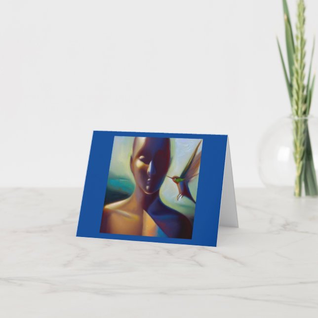 Spirit Animal Hummingbird 3 Kort (Framsida)