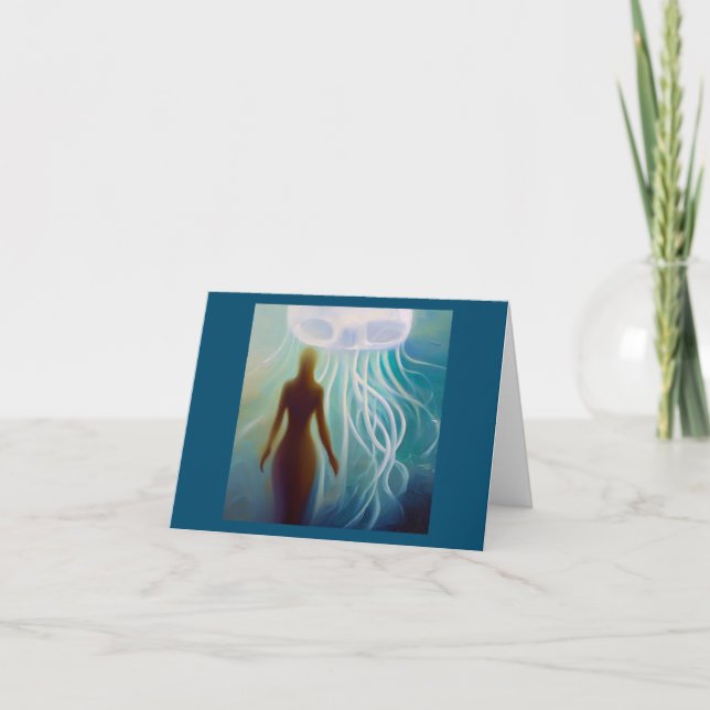 Spirit Animal Jellyfish 2 Kort (Framsida)