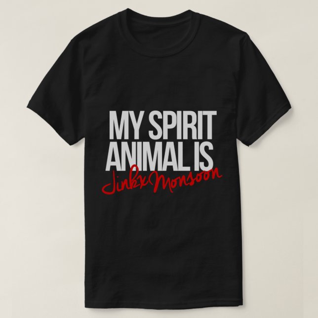 Spirit Animal - Jinkx MonSnart T Shirt (Design framsida)