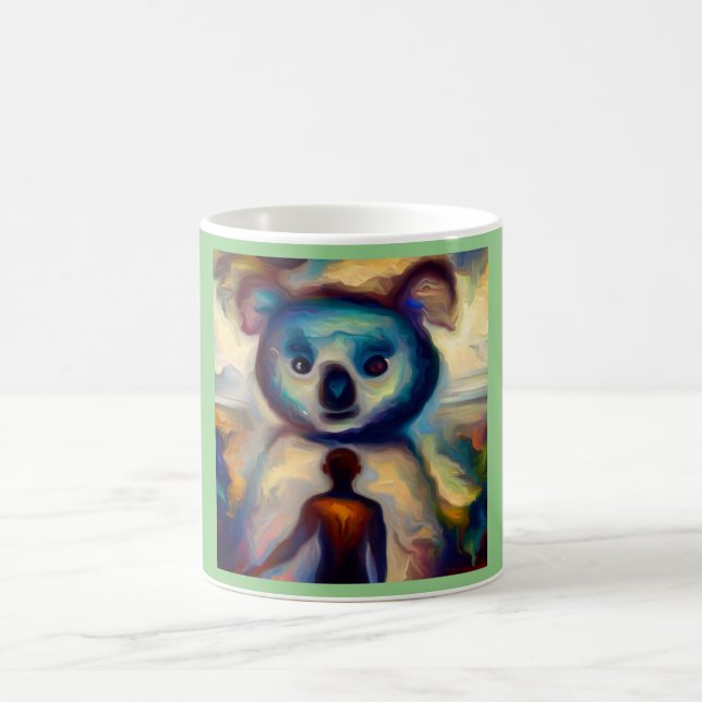 Spirit Animal Koala 1 Kaffemugg (Center)