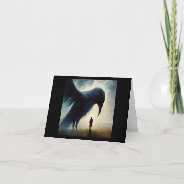 Spirit Animal Kråka 1 Kort (Framsida)