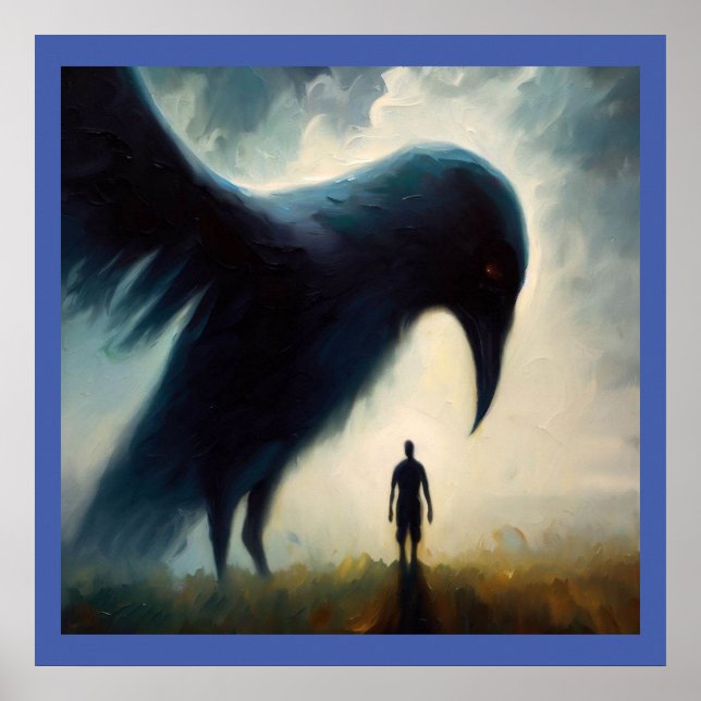 Spirit Animal Kråka 1 Poster (Framsidan)