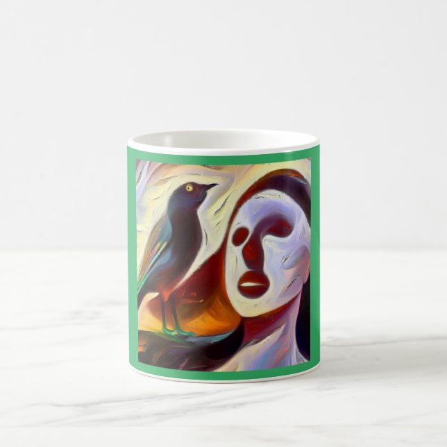 Spirit Animal Mockingbird 3 Kaffemugg (Center)