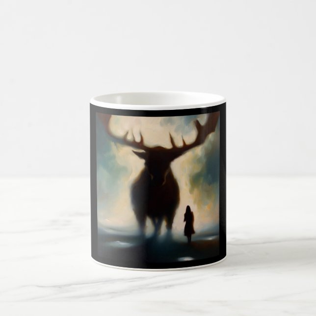 Spirit Animal Moose 2 Kaffemugg (Center)