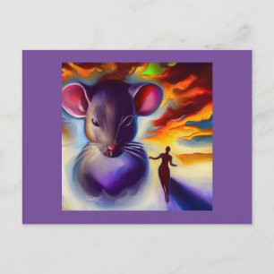 Spirit Animal Mouse 2 Vykort