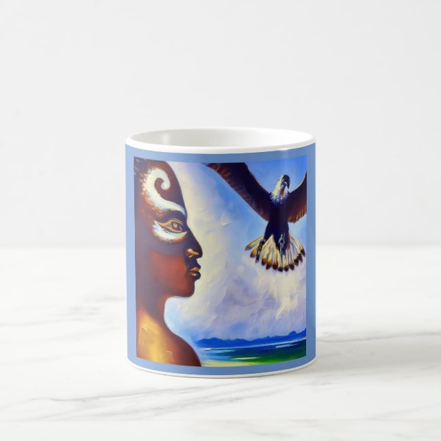 Spirit Animal Osprey 3 Kaffemugg (Center)