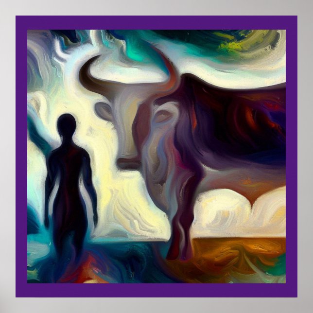 Spirit Animal Ox 3 Poster (Framsidan)