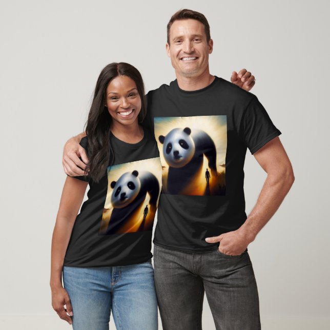 Spirit Animal Panda 3 T Shirt (Unisex)