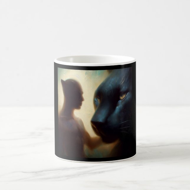 Spirit Animal Panther 2 Kaffemugg (Center)
