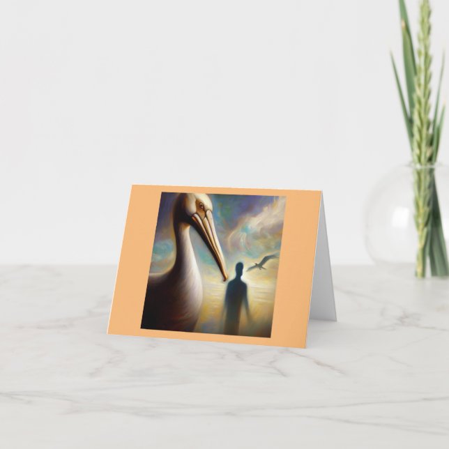 Spirit Animal Pelican 1 Kort (Framsida)