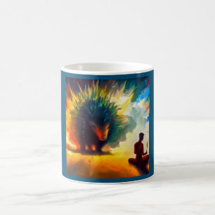 Spirit Animal Porcupine 3 Kaffemugg