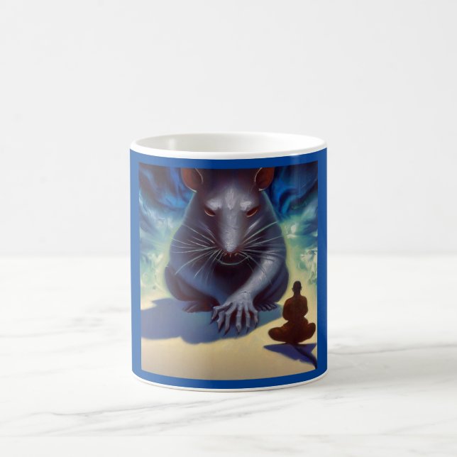 Spirit Animal Råtta 3 Kaffemugg (Center)