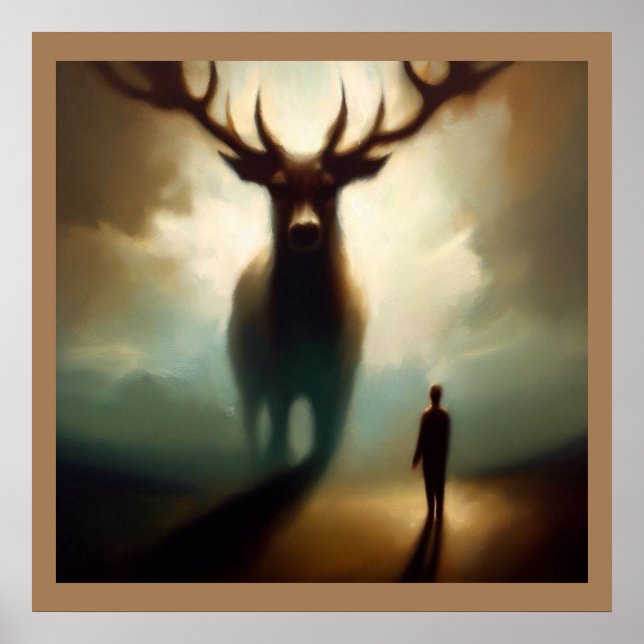 Spirit Animal Reindeer 1 Poster (Framsidan)