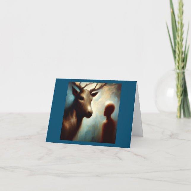 Spirit Animal Reindeer 2 Kort (Framsida)