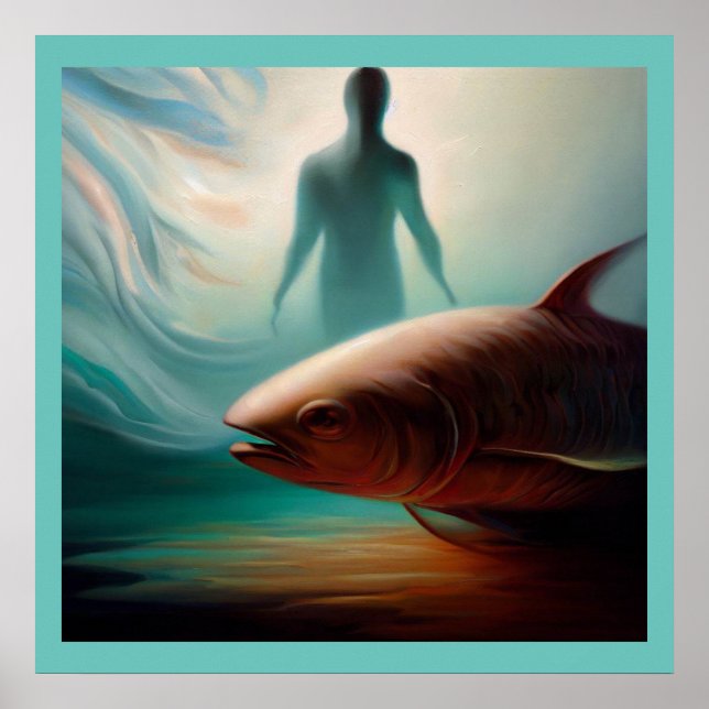 Spirit Animal Salmon 1 Poster (Framsidan)