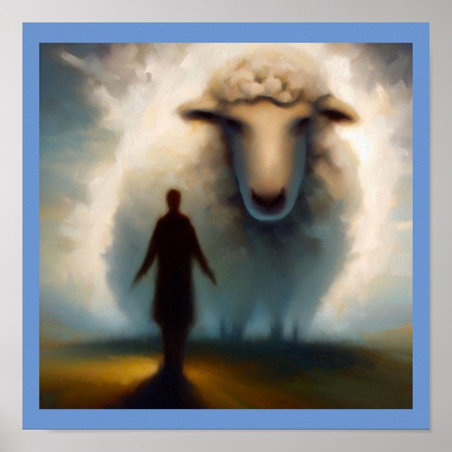 Spirit Animal Sheep 1 Poster (Framsidan)