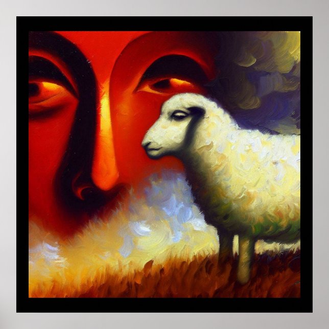 Spirit Animal Sheep 3 Poster (Framsidan)