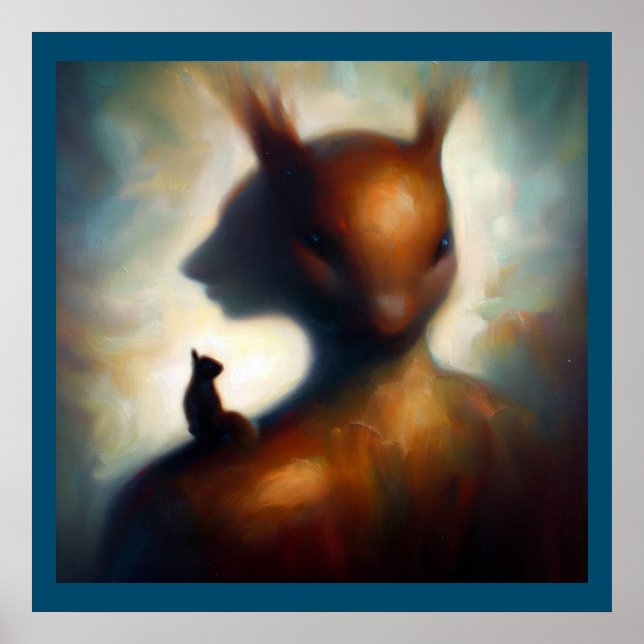 Spirit Animal Squirrel 2 Poster (Framsidan)