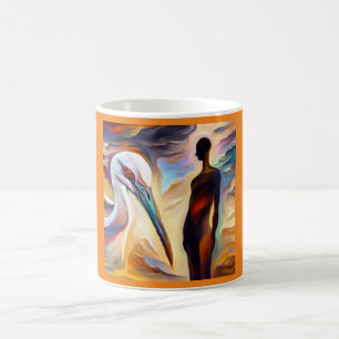 Spirit Animal Stork 2 Kaffemugg