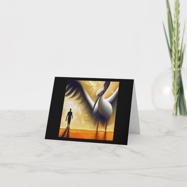 Spirit Animal Stork 3 Kort (Framsida)