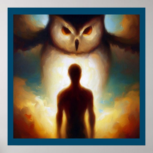 Spirit Animal Uggla 1 Poster (Framsidan)