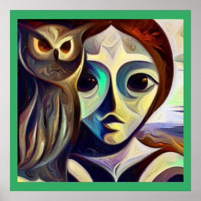 Spirit Animal Uggla 3 Poster (Framsidan)