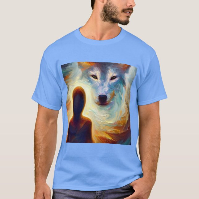Spirit Animal Varg 3 T Shirt (Framsida)