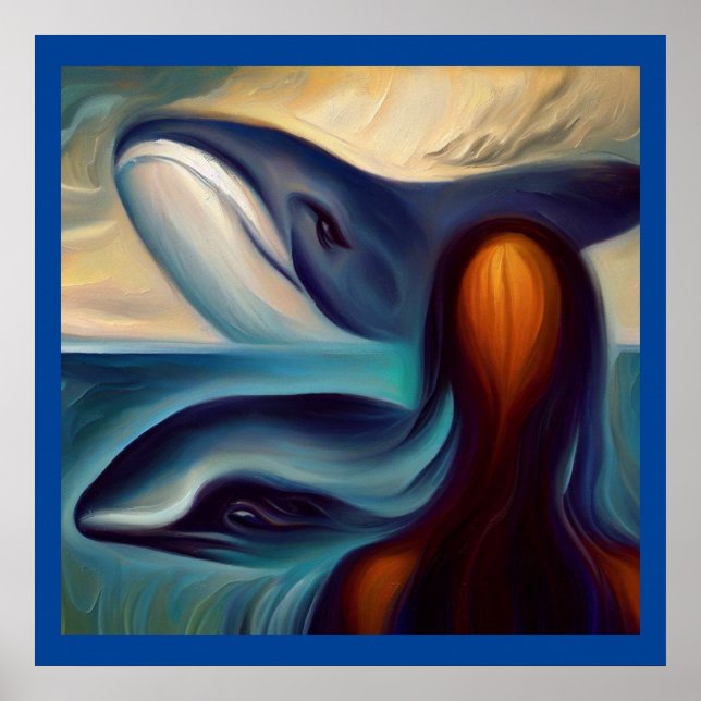 Spirit Animal Whale 3 Poster (Framsidan)