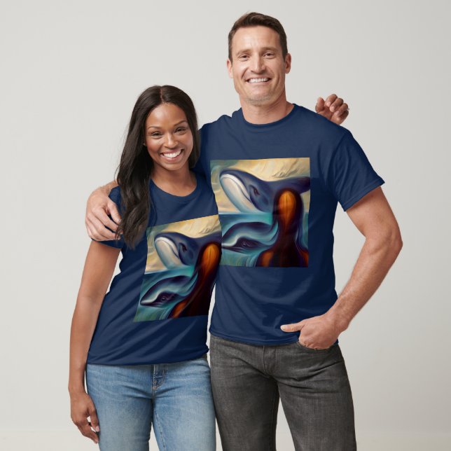 Spirit Animal Whale 3 T Shirt (Unisex)