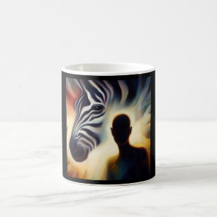Spirit Animal Zebra 2 Kaffemugg