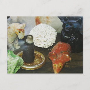 Spirit Animals, Crystals och Incense Vykort