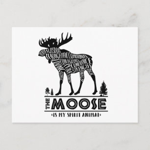 Spirit Animals: Moose   Vykort