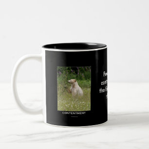 Spirit Bear Gifts Två-Tonad Mugg
