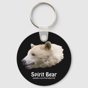"Spirit Bear" Kermoi Bear Keychain Nyckelring
