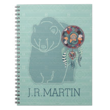 Spirit Bear med Dream Catcher Anpassningsbar