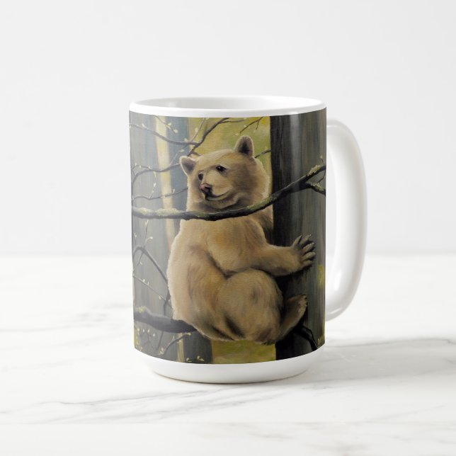 Spirit Bear Mugg Kermode Bear Kopp & Bear Glass (Framsida höger)