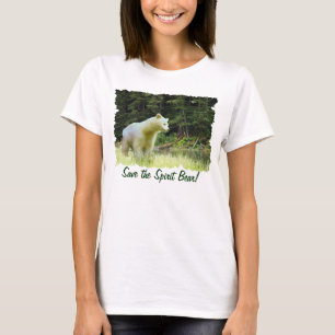 SPIRIT BEAR & RAINFOREST Wildlife Mode Shirt Tee