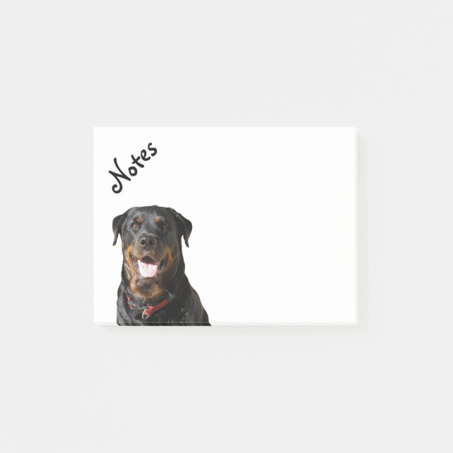 Spirit Bevacker Rottweiler Post-it Block (Framsida)