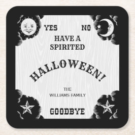 Spirit Board Halloween Papper Underlägg