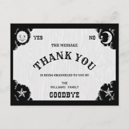 Spirit Board Halloween Tack vykort