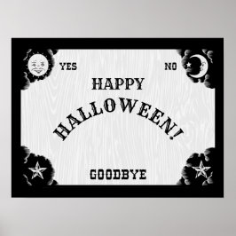 Spirit Board Happy halloween Poster