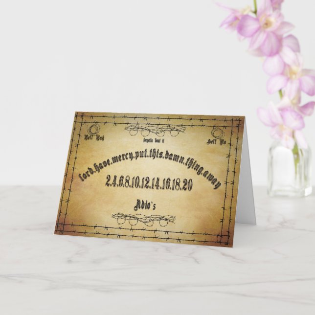 Spirit Board Humor Kort (Orkide)