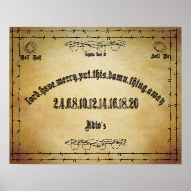 Spirit Board Humor Poster (Framsidan)