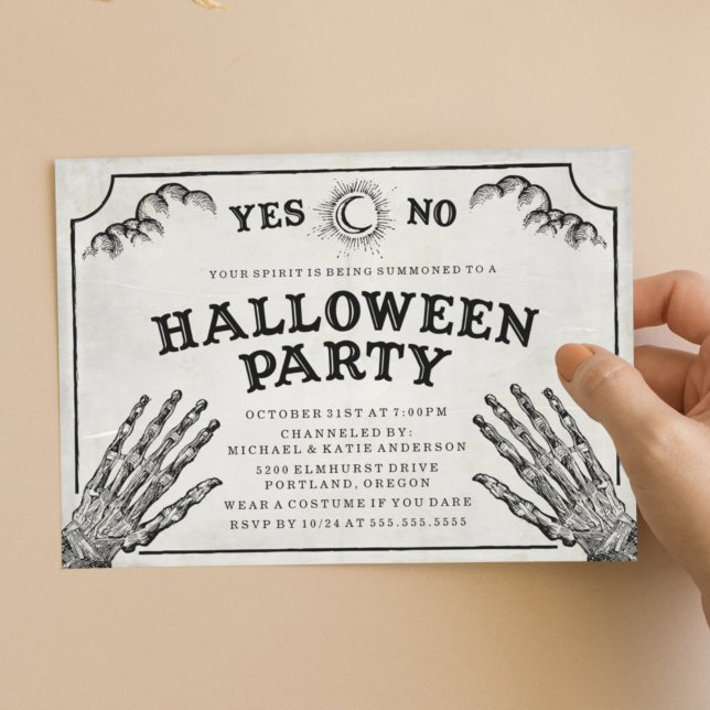 Spirit Board | Inbjudan till Halloween fest (Skapare uppladdad)