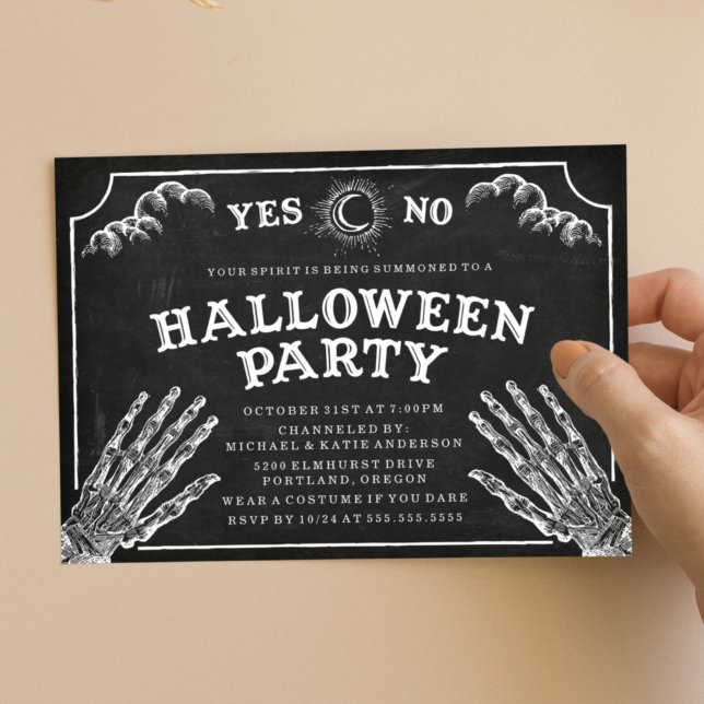 Spirit Board | Inbjudan till Halloween fest (Skapare uppladdad)