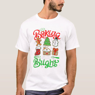 Spirit Bright Donut-jul T Shirt