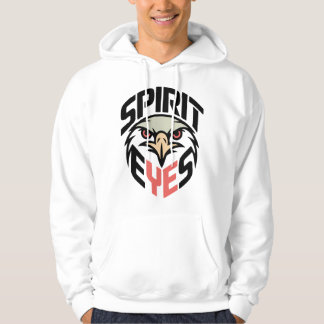 Spirit Eyes Hoodie – Modig Örn Mascot Design för 