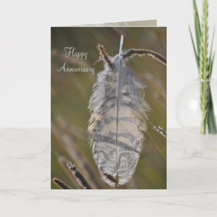 Spirit Feather Anniversary Kort